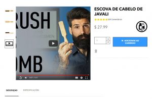 Uso de vídeo na loja virtual norte-americana Beardbrand, líder em vendas de produtos para barbas