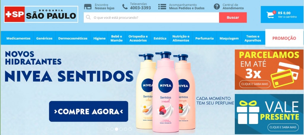 Drogaria São Paulo faz implantação de loja virtual via Vtex
