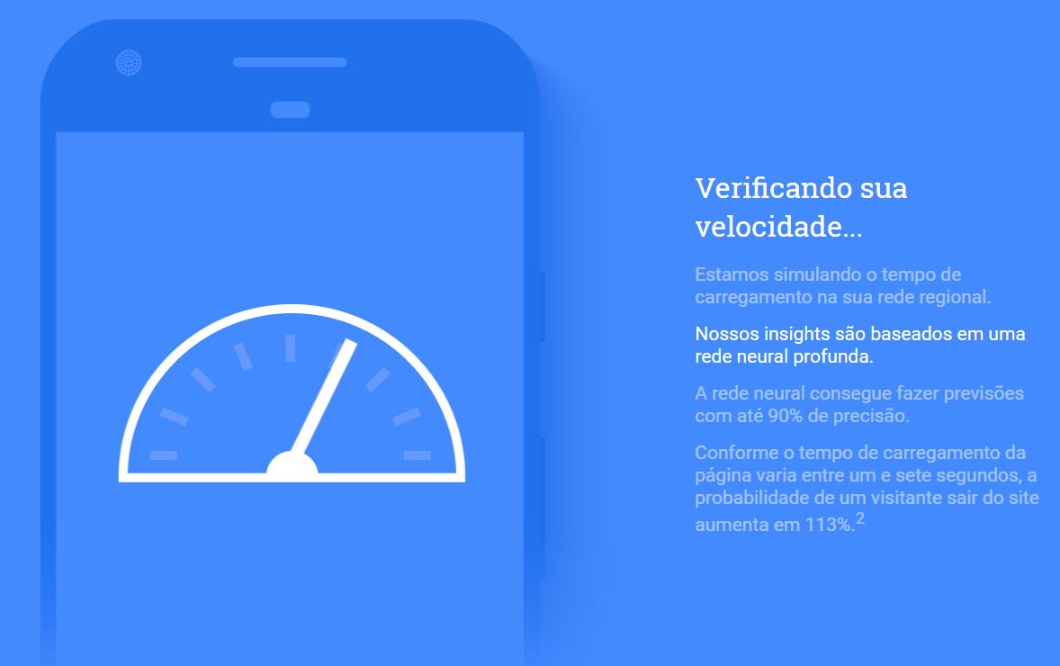 Verifique e otimize a velocidade do seu site m-commerce regularmente