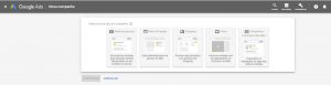 Como anunciar loja virtual no novo Google Ads: como no Adwords, o sistema permite criar 5 tipos de campanhas