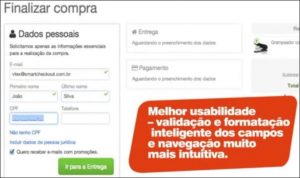 SmartCheckout é o sistema de e-commerce checkout da VTEX. Ele é intuitivo e fácil de usar.