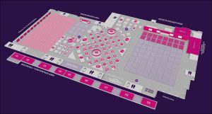 VTEX DAY 2019 data: planta do evento.