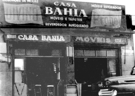 Casas Bahia: primeira loja física criada em São Caetano do Sul, SP, em 1952