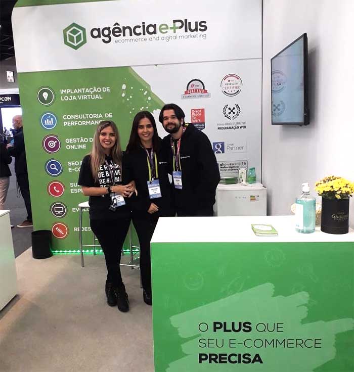 Stand da e-Plus no evento VTEX DAY 2019