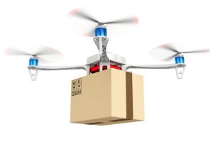 Entrega com drone é mais rápida e econômica
