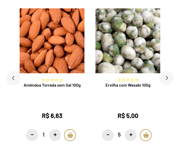 Product ads have built-in quantity selector