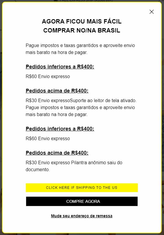 Forever 21 lança loja virtual no Brasil com entrega para todo o