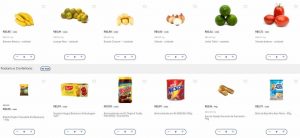 Cliente seleciona alimentos em uma rede de supermercados online (via Supernow) e depois os recebe em casa em um prazo de apenas duas horas