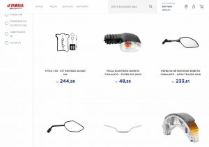 Loja virtual com marketplace da Yamaha funciona 24 horas por dia, todos os dias do ano, e assim confere mais praticidade de exposição de produtos para consumidores de todo o país