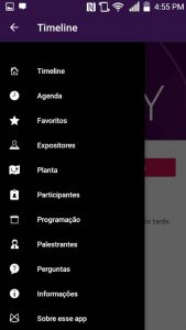 Detalhe do APP VTEX DAY