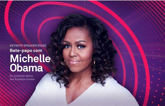 Michelle Obama confirma presença no VTEX DAY 2020