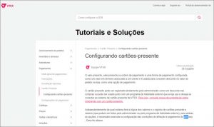 Detalhe da página de tutoriais e soluções que demonstra como configurar vale presente usando plataforma VTEX