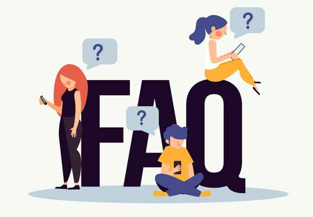 La section FAQ de la boutique en ligne est l'un des meilleurs endroits pour éliminer les objections des consommateurs et les convertir en clients. Image : @freepik