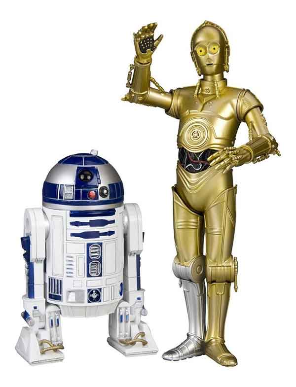 Famosinhos do cinema: C3PO e R2D2 caberiam muito bem em um e-commerce de robô