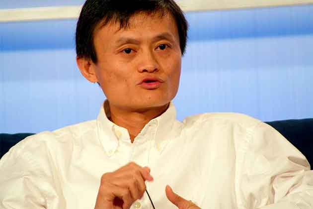 Jack Ma (Mǎ Yún), o fundador do Alibaba Group. Foto: @jdlasica_wikipedia, licença CC BY 2.0 Jack Ma (Mǎ Yún), o fundador do Alibaba Group. Foto: @jdlasica_wikipedia, licença CC BY 2.0
