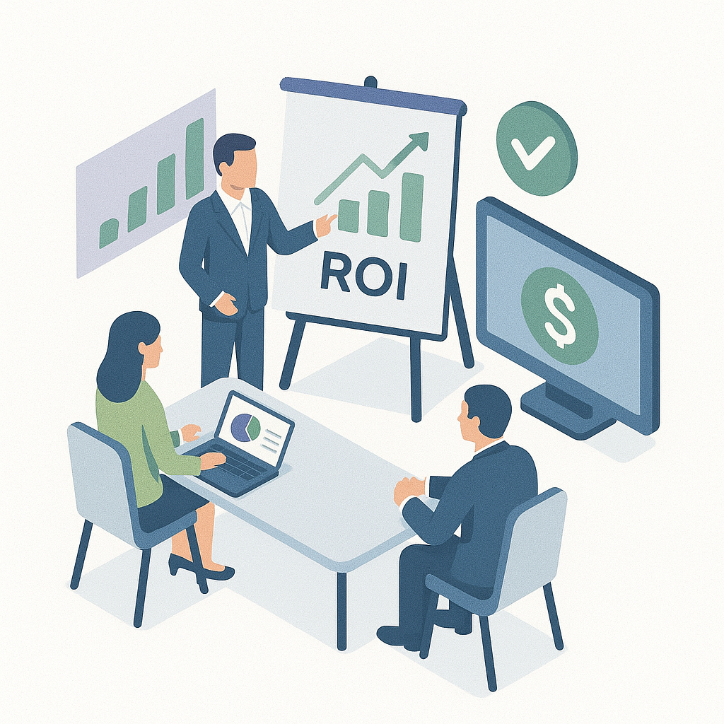 Como provar ROI de marketing digital para diretoria no B2B