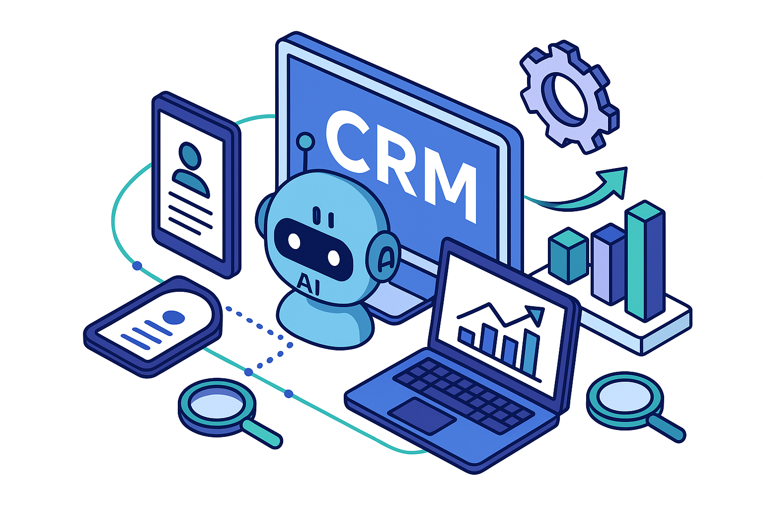 Como integrar Inteligência Artificial ao CRM para potencializar vendas e relacionamento com clientes